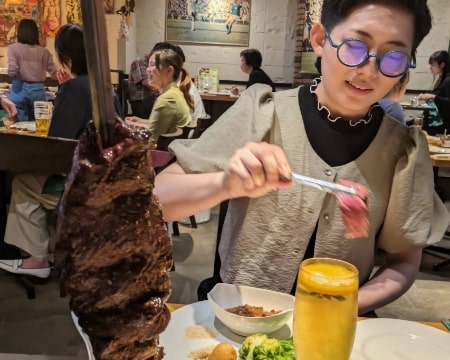 家族とサッカー観戦を楽しんでます！